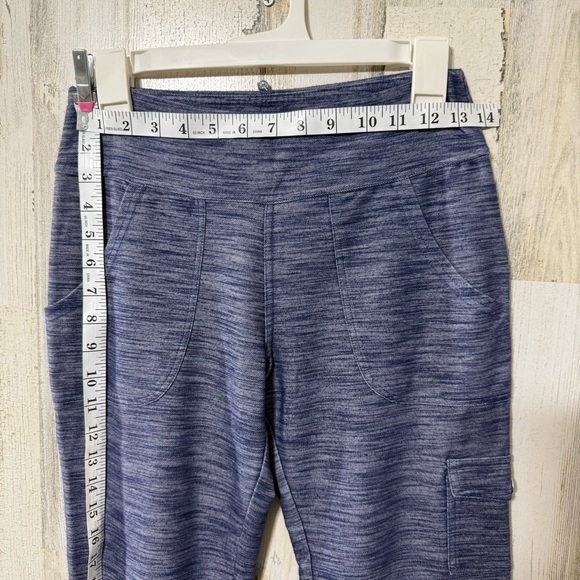 Balance Collection by Marika Dark Blue  Flare Pants leggings - Picture 4 of 9